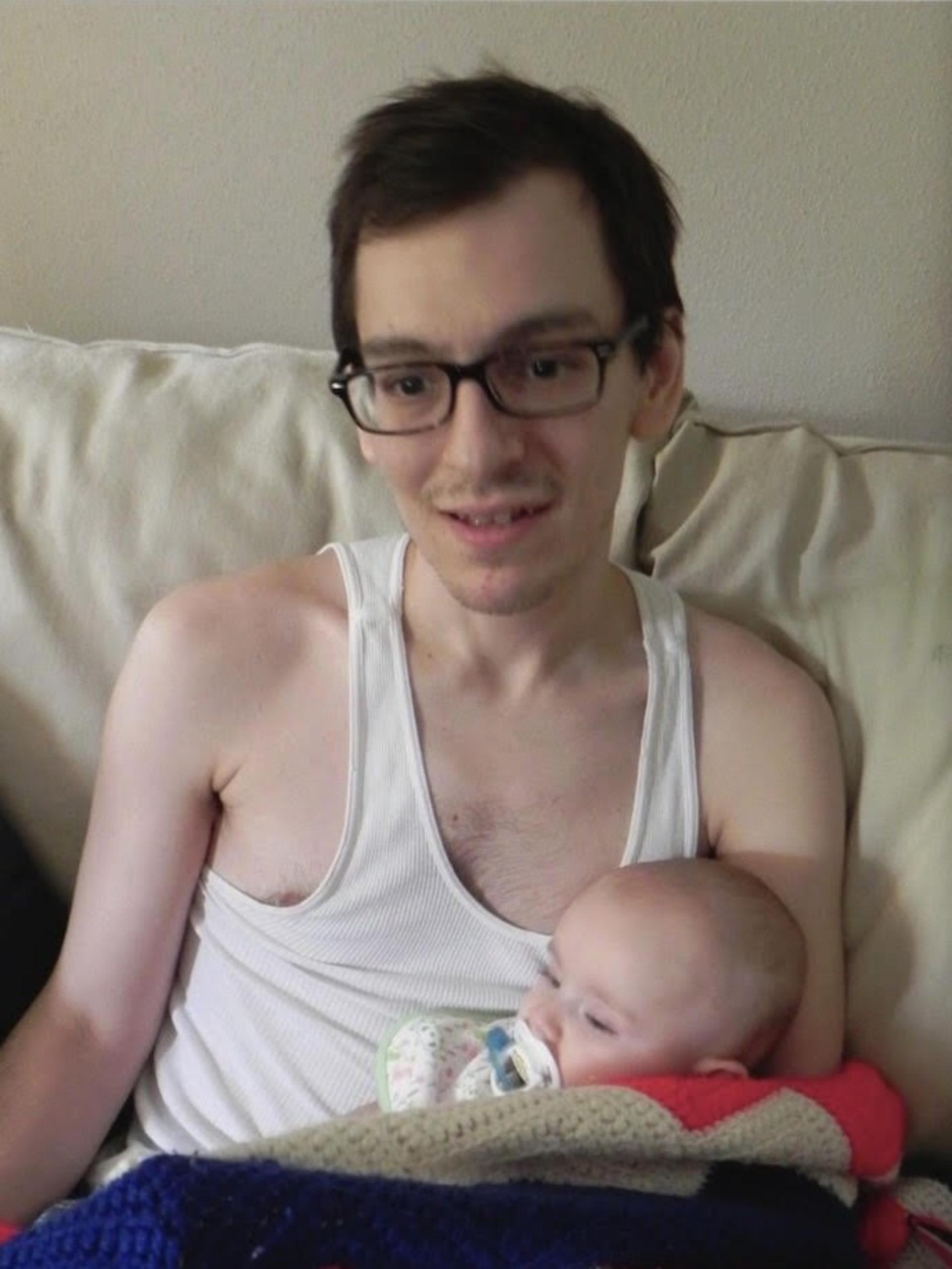 Ron before his health transformation