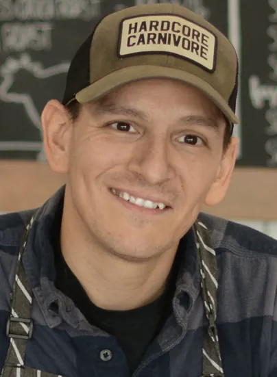 Ron Jimenez, founder of Ranch Hand Rendering, in the Central Texas processing facility